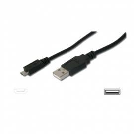 PC Kabel DIGITUS USB a- &  Gt; B, M, 3 m USB Micro (AK 67422)