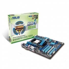 Mainboard ASUS M4A88TD-V EVO/USB3, AM3, SB850, USB3 + 880G, 4 3 (90-MIBCZ5-G0EAY0WZ)