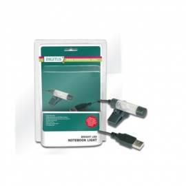 Zubehör für Notebooks DIGITUS USB LED Licht 2 weiß (DA-70756)