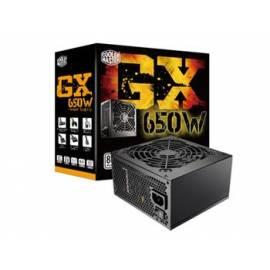 Zdroj COOLER MASTER GX 650W PFC v2. 3, 12cm Lüfter, 80 Plus (RS650-ACAAE3-EU)