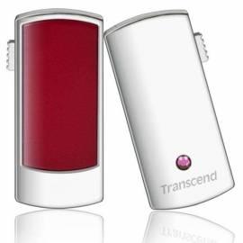 USB Flash disk TRANSCEND JetFlash V95C 8GB, USB 2.0 (TS8GJFV95D) rot