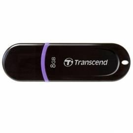 USB-flash-Disk TRANSCEND JetFlash 300 8GB, USB 2.0 (TS8GJF300) violett