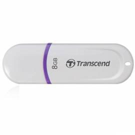 USB-flash-Disk TRANSCEND JetFlash 330 8GB, USB 2.0 (TS8GJF330) weiß/violett