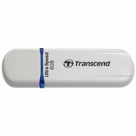 USB-flash-Disk TRANSCEND JetFlash 620 8GB, USB 2.0 (TS8GJF620) weiss/blau