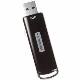 USB Flash disk TRANSCEND JetFlash V15 8GB, USB 2.0 (TS8GJFV15) schwarz