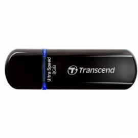 TRANSCEND 8 GB JetFlash V600 USB flash-Laufwerk, USB 2.0 (TS8GJF600) schwarz/blau