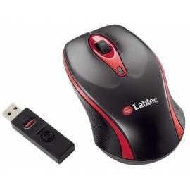 Maus LABTEC Wireless Laser Mouse 1600 (910-000830) schwarz/grau - Anleitung