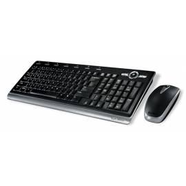 LABTEC Wireless Tastaturmaus Desktop Ultra FLAT (967680-0128) Silber