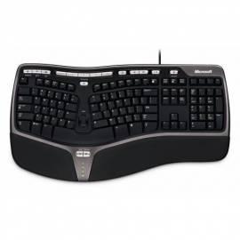 Bedienungshandbuch Microsoft Natural Ergonomic 4000 Tastatur, USB, schwarz