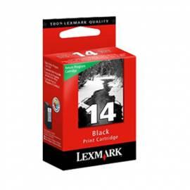 Lexmark Patrone 018C2090E-schwarz, Nr. 14