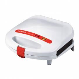 Datasheet Sandwichmaker Konzept SV-3010RE weiß/rot