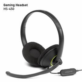 PDF-Handbuch downloadenHeadset CREATIVE LABS HS-450 (51EF0100AA004) schwarz