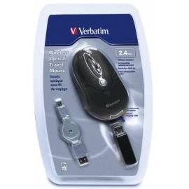 VERBATIM Maus Wireless Mouse (96147) schwarz