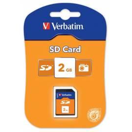 VERBATIM SD 2GB-Speicherkarte P-Blistr (44015)