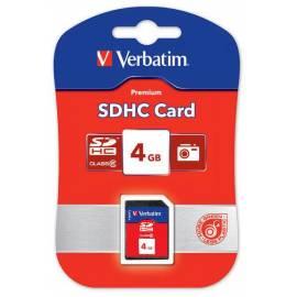 Bedienungsanleitung für Speicherkarte VERBATIM SDHC 4GB Class 6 P-Blistr (44017)