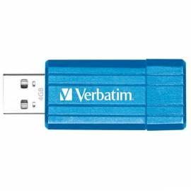 USB-flash-Disk VERBATIM Store ' n ' Go PinStripe 4GB USB 2.0 (47393) blau