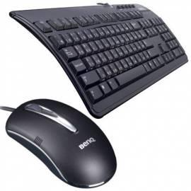 BENQ-Zubehör-Set-Tastatur-Maus schwarz + A800 M800 optical