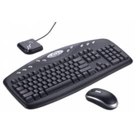 Tastatur und Maus BENQ IM230, USB, wireless, schwarz