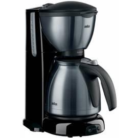 Kaffeemaschine BRAUN KF610 Sommelier schwarz Gebrauchsanweisung