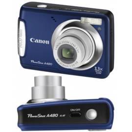 CANON Digitalkamera PowerShot A480 blau blau blau