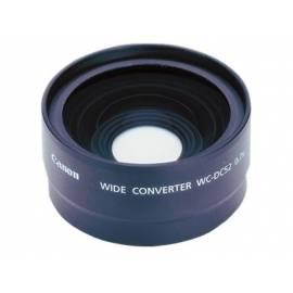 Weitwinkelkonverter Canon WC-DC52 für A10.70 - Anleitung