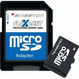 Bedienungsanleitung für Speicherkarte SD Micro Emgeton Flexaret Professional 1GB