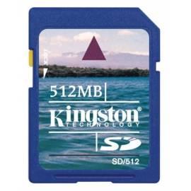 Speicherkarte SD Kingston 512MB