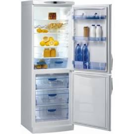 Benutzerhandbuch für Kombination Kühlschrank / Gefrierschrank GORENJE, RK 62338W