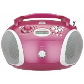 Bedienungsanleitung für Radioreceiver mit CD Grundig RCD 1420 MP3, Rosa