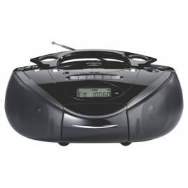 Radiomagentofon Grundig RRCD3720DEC schwarz, s-CD