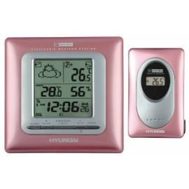 Handbuch für Wetterstation HYUNDAI WSC 1909 P pink