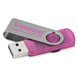 Bedienungsanleitung für Kingston DataTraveler101 USB Flash 2GB Pink, Hi-Speed