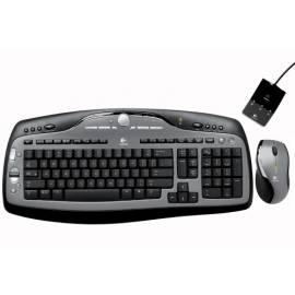 Tastatur, eine Maus Logitech Desktop MX3000 Laser, USB / PS/2, Einzelhandel