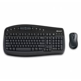 Tastaturmaus MICROSOFT Wireless Desktop 1000 Opt (B5Q-00029) schwarz