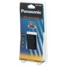 Akku Panasonic CGA-S302E/1 b-3, 6V, Li-Ion, Kapazität von 1.150 mAh, für SV-AV100, AS3 Bedienungsanleitung