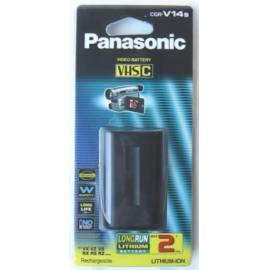 Benutzerhandbuch für Akku Panasonic CGR-V14SE/BB, für camcorder