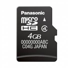 PDF-Handbuch downloadenSpeicherkarte, PANASONIC RP-SM04GBE1K schwarz