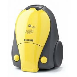 Bedienungsanleitung für Staubsauger Philips FC 8380 Auswirkungen gelb