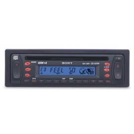 Handbuch für Autoradio Sony CDX-L420V Design der CD