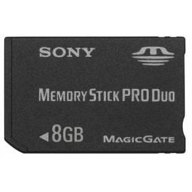 MS PRO DUO-Speicherkarte, Sony MSXM8GSX 8 GB + MS-Adapter - Anleitung