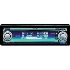 Datasheet Autoradio Sony MEX-1HD mit Festplatte