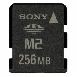 MS Micro Sony MSA256W M2-Speicherkarte 256MB Bedienungsanleitung