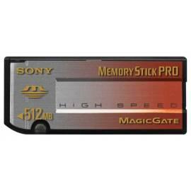 PDF-Handbuch downloadenSpeicherkarte MS PRO Sony MSX-512 N 512MB