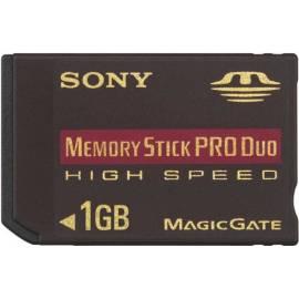 Datasheet Speicherkarte, MS PRO DUO Sony MSX-M1GN HS 1GB