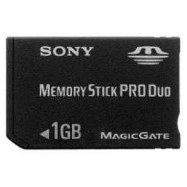 Bedienungshandbuch Speicherkarte, MS PRO DUO Sony MSX-M1GST 1GB