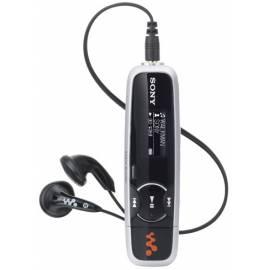 Sony NWZB133B-MP3-Player.CE7, 1 GB, schwarz