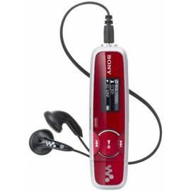 Sony NWZB133R MP3 Player.CE7, 1 GB, rot