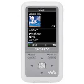 Bedienungsanleitung für JPEG/MP3-Player Sony NWZS516W.CE7, 4 GB, weiß