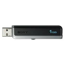 Bedienungshandbuch Flash USB Sony USM1GR Micro Vault Midi, 1GB