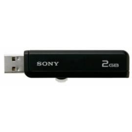 Flash USB Sony USM2GJB, 2GB, ULTRA MINI Micro Vault Gebrauchsanweisung